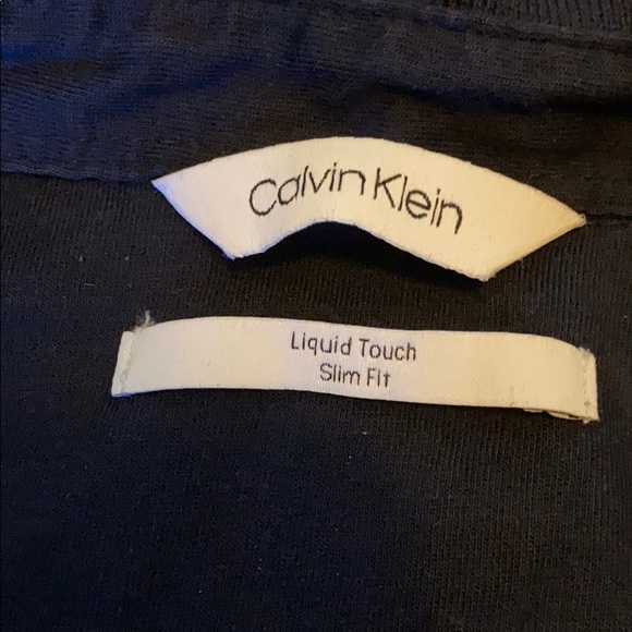 Red/white striped dark blue shirt - Picture 6 of 9